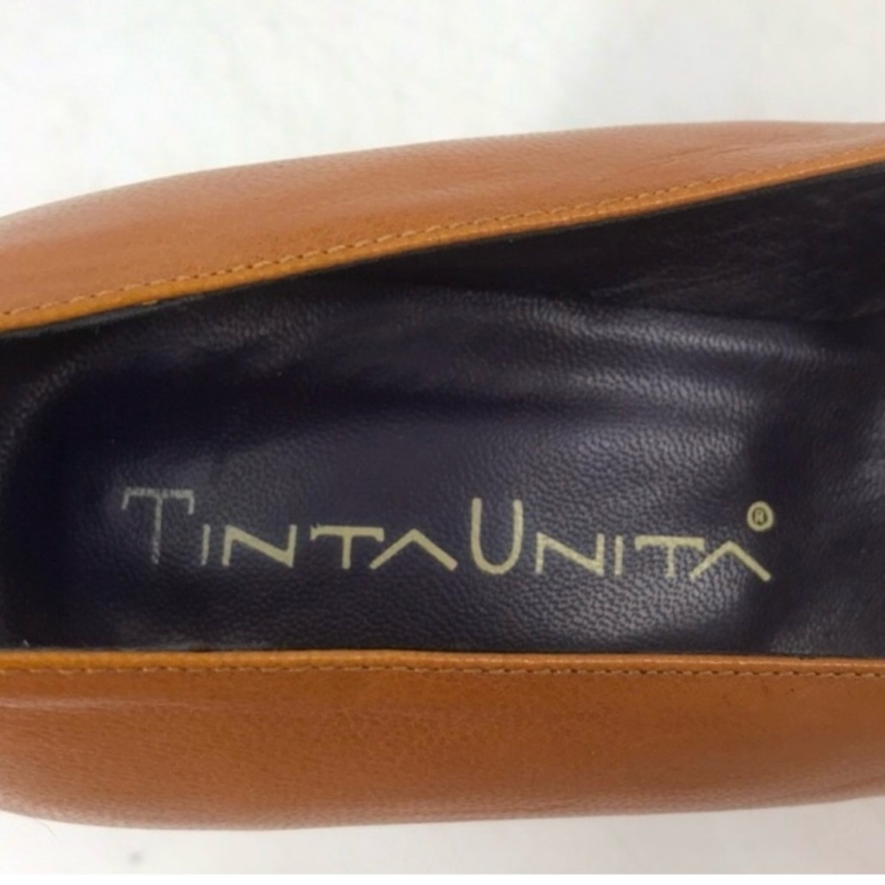 Vintage 90’s Genuine Leather Artisan Hand Crafted Square Toe Made In Italy Heels - Picture 8 of 15